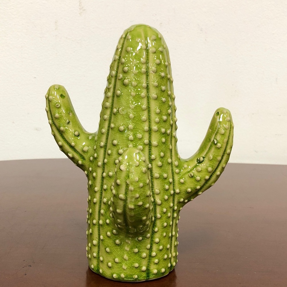 Serax Green Ceramic Cactus Decor